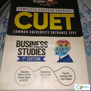 Cuet Business studies book by supergrads for class 12