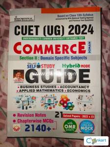 Cuet ug commerce book