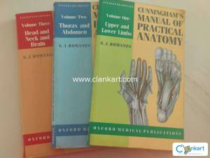 Cunningham's Manual of Practical Anatomy 15th Edition (Used)