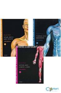Cunningham's Manual of practical anatomy (set of 3 books)