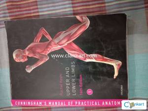 Cunningham's manual of practical anatomy upper and lower limbs