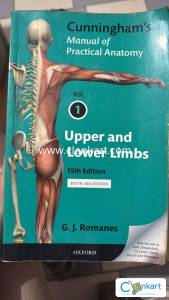 Cunningham manual of clinical anatomy 15th edition (All 3 parts)