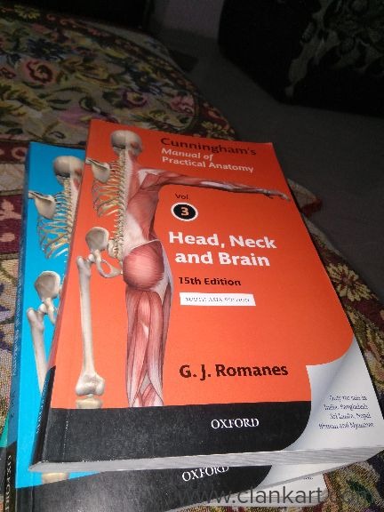 Cunninghams manual of practical ANATOMY vol-3