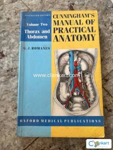 Cunninghams manual of practical anatomy vol 2