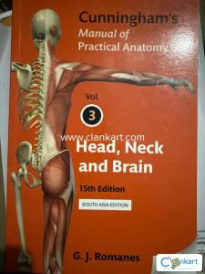 Cunninghams manual of practical anatomy(head,neck and brain)