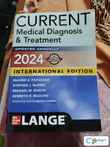 Current Medical Diagnosis and Treatment 2024 Edition