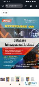 DBMS for PTU Engineering Lord refresher