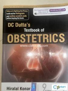 DC Duttas OBSTETRICS textbook /unused new/ nursing and medical