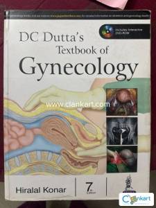 DC Duttas Textbook of Gynecology  7th Edition (Hiralal Konar)