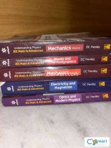 DC PANDEY JEE (set of 5 books)