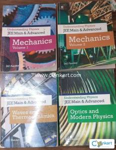 DC Pandey Understanding physics JEE mains and advanced ( 4 parts )