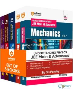 DC Pandey  Arihant jee mains and advanced mechanics set of 5 book