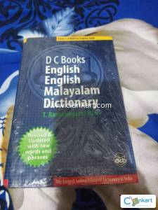 DC books english Malayalam dictionary