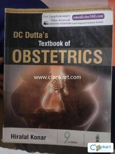 DC dutta's textbook of obstetrics