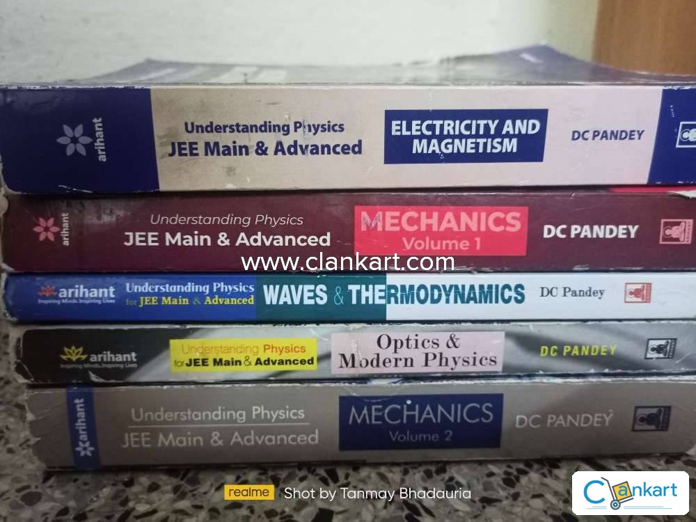 DC pandey physics IIT-JEE complete books set of 5