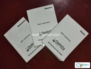 DEEKSHA VEDANTU CRASH COURSE BOOK FOR KCET/ COMEDK;CLASS 11 &12