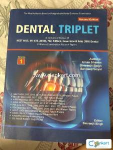 DENTAL TRIPLET for Neet MDS, INI, SRship, PGI, Govt MO