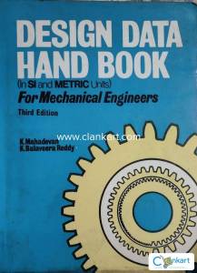 DESIGN DATA HAND BOOK for Mechanical Engineers