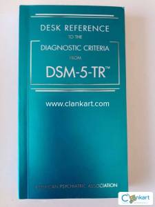 DESK REFERENCE TO THE DIAGNOSTIC CRITERIA FROM DSM-5-TR  Paperback