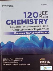 DISHA 120 JEE Main CHEMISTRY