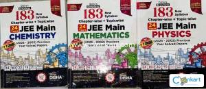 DISHA JEE MAINS 24 YEARS (2002-2025) SOLVED PYQS PCM - SET OF 3 BOOKS