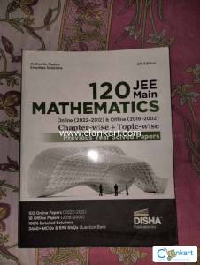 DISHA Math for JEE 120    [JEE MAIN PYQ]