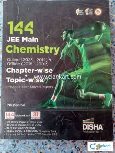 DISHA PUBLICATION INC PYQ'S FOR CHEMISTRY JEE MAINS