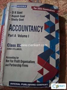 D.K.GOEL Accountancy Part A volume 1 for Class 12