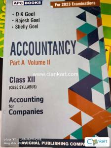 DK GOEL 2022 ACCOUNTACY CLASS 12 COMPANY'S