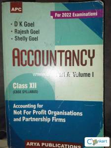 DK GOEL ACCOUNTANCY PART A VOLUME 1 CLASS 12