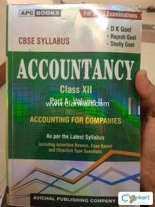 DK GOEL ACCOUNTANCY PART A VOLUME 2 CLASS 12