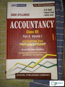 DK GOEL ACCOUNTS CLASS 12TH ALL VOLUMES