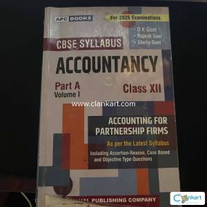 DK Goel Accountacy Class 12th Part A (partnership)