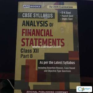 DK Goel Accountacy Class 12th Part C (Financial Statements)