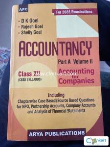 DK Goel Accountancy (Accounting for Companies) Class XII