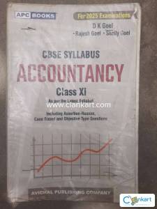 DK Goel Accountancy Class 11 (CBSE)- Excellent Condition, 2025 Edition