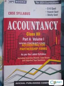 DK Goel Accountancy Class XII Part A Volume I
