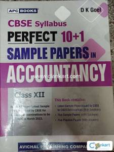 DK Goel Accountancy for class 12
