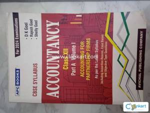DK goel Accountancy books for class 12th