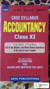 DK goel class 11th accounts book