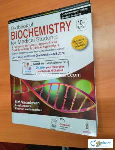 DM Vasudevan : Textbook of biochemistry for medical students
