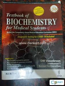 DM vasudevan biochemistry