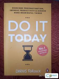DO IT TODAY overcome procrastination and improve productivity