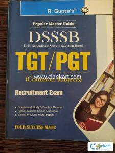 DSSSB TGT/PGT General Subjects for TGT/PGT recruitment exams