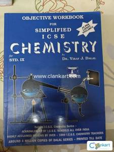 Dalal Objective Workbook for Simplified ICSE Chemistry for std. IX