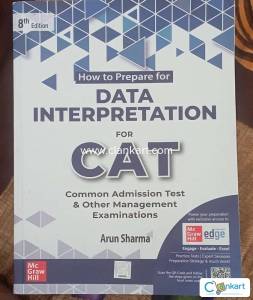 Data Interpretation For CAT exam Untouched book