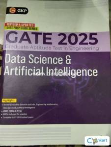 Data Science and Artificial intelligence Gate 2025
