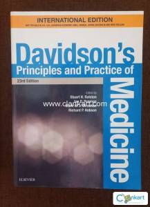 MBBS DAVIDSON 23rd edition Book of Medicine