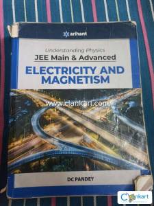Dc pandey Arihant electricity and magnetism for jee mains and advanced