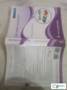 Decision science for MBA